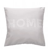 Housse de coussin - 40 x 40 cm - sequin - home blanc