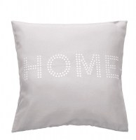 Housse de coussin - 40 x 40 cm - sequin - home blanc