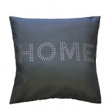 Housse de coussin - 40 x 40 cm - sequin - home anthracite