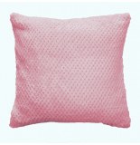 Housse de coussin - 40 x 40 cm - jacquard - dragée