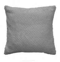 Housse de coussin - 40 x 40 cm - jacquard - taupe
