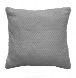 Housse de coussin - 40 x 40 cm - jacquard - taupe