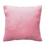 Housse de coussin - 40 x 40 cm - flanelle - dragée