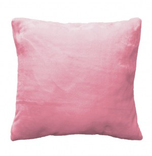 Housse de coussin - 40 x 40 cm - flanelle - dragée