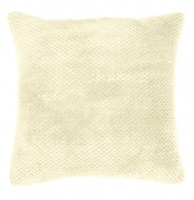 Housse de coussin - 40 x 40 cm - jacquard - calinou - naturel