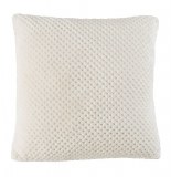 Housse de coussin - 40 x 40 cm - jacquard - naturel