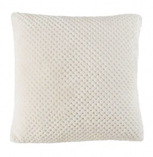 Housse de coussin - 40 x 40 cm - jacquard - naturel
