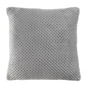 Housse de coussin - 40 x 40 cm - jacquard - gris