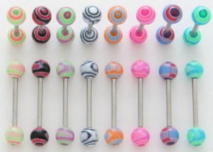 1000 piercing acrylique pour revendeurs