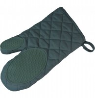 Gant de cuisine avec protection silicone - cuistot - anthracite