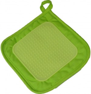 Manique avec protection en silicone - cuistot - anis