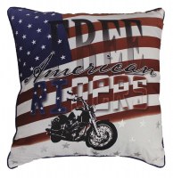 Coussin micorfibre - 40 x 40 cm - rider flag