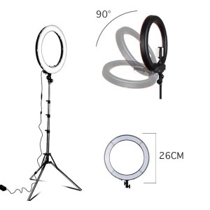 Ring Light 26cm 3 Couleurs + Pied