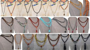 Lot 421 Malas Bouddhistes Sacs Mala Artisanat Népal - Grossiste Revendeur Marché