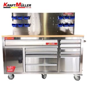 SERVANTE XXL KRAFTMULLER 10 TIROIRS ET PANNEAU ARRIÈRE