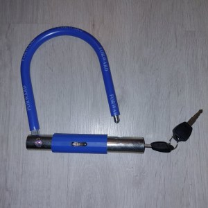 Antivol U pour vélo Scooter Moto Iso 9001 15x20cm