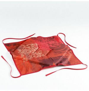 Galette - 4 rabats - 36 x 36 x 3.5 cm - polyester - roxane