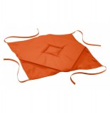 Galette - 4 rabats - 36 x 36 x 3.5 cm - essentiel - brique