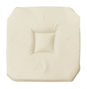 Galette - 4 rabats - 36 x 36 x 3.5 cm - essentiel - naturel