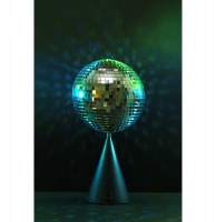 Boule à facettes posée sur cône moteur - rotation à 360Â°