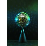 Boule à facettes posée sur cône moteur - rotation à 360Â°