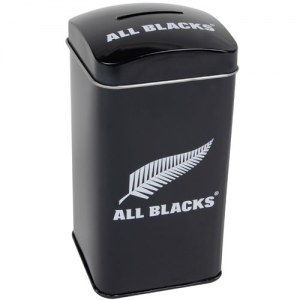 Tirelire en Métal ALL BLACKS