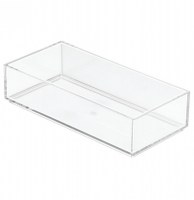 Organisateur modulaire empilable - 10,2 x 20,3 x 5,1 cm - pvc