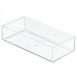 Organisateur modulaire empilable - 10,2 x 20,3 x 5,1 cm - pvc