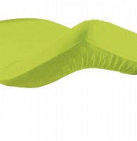 Drap housse 2 personnes lina - 57 fils - 160 x 200 cm - pistache