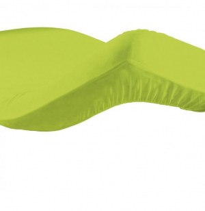 Drap housse 2 personnes lina - 57 fils - 160 x 200 cm - pistache