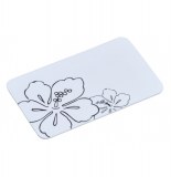 Planche à découper en mélamine - décoration fleur