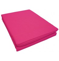 Drap plat 2 personnes lina point bourdon - 57 fils - 240 x 300 cm - bo