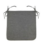 Galette newton - 40 x 40 x 3,5 cm - chambray - gris