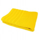 Drap de bain vitamine - 90 x 150 cm - eponge - jaune
