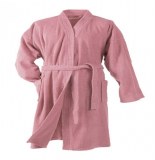 Peignoir kimono taille unique vitamine - eponge - rose