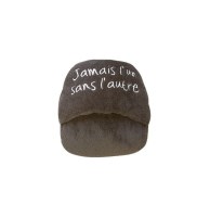 Chausson géant duo ultra doux - taupe