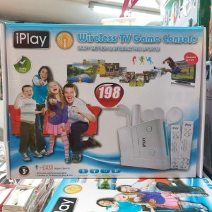 Console jeux vidéos Iplay 198 pour la famille direct tv sans fil