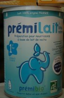 LOT DE LAIT INFANTILE BIO "PREMILAIT"