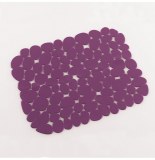 Tapis d'évier protect - 30 x 26 cm - pvc - violet