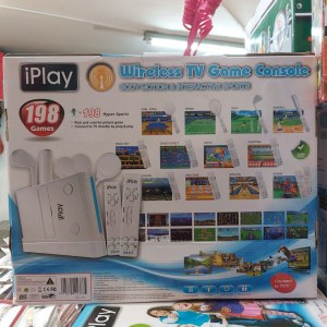 Console jeux vidéos Iplay 198 pour la famille direct tv sans fil