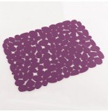 Tapis d'évier protect - 40 x 30 cm - pvc - violet