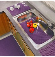 Tapis multi-usage souple tubulo - 65 x 43 cm - violet