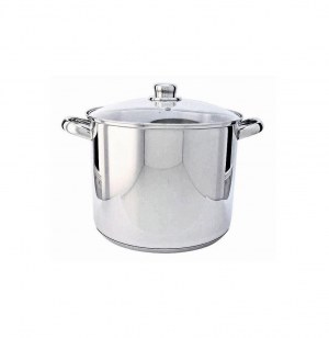 Traiteur avecÂ couvercle - 30 cmÂ Â­- inox