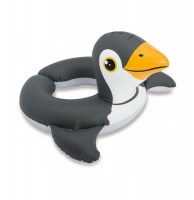 Bouée gonflable pour enfant en forme d'animal - pingouin - intex