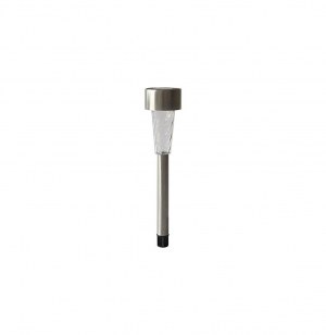 Balise solaire - 31 cm - inox