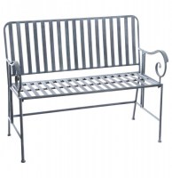 Banc - métal - décoration de jardin