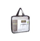 Toile de tonnelle - easy up - 300 x 300 x 260 cm - polyester - gris