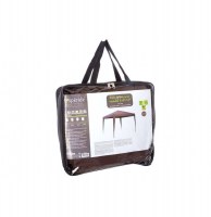 Toile de tonnelle - easy up - 300 x 300 x 260 cm - polyester - marron