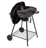 Barbecue au charbon - d 57 cm - noir