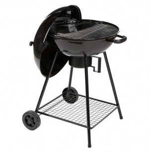 Barbecue au charbon - d 57 cm - noir